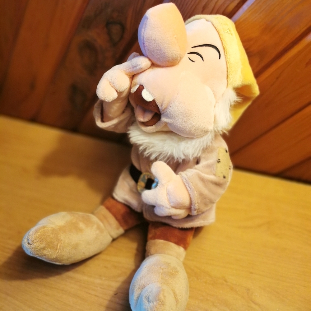 Disney's Large Snow White and the Seven Dwarfs "Sneezy" Plush